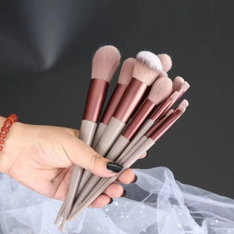 13PCS Makeup Brushes Set Eye Shadow Women